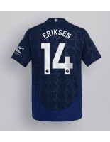 Manchester United Christian Eriksen #14 Venkovní Dres 2024-25 Krátký Rukáv